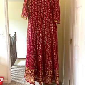 Indian Floor-length Gown